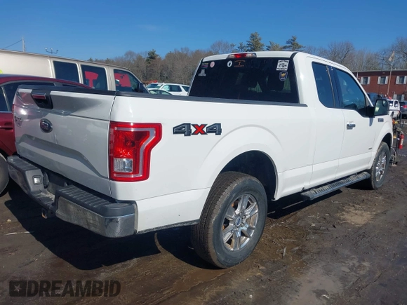 2016 Ford F-150 XLT with VIN 1FTEX1EP7GFC03925, listed as a IAAI auction lot 41595295 with 188,717 mi miles. Bid and sale history available at carsss.com. Image 4.