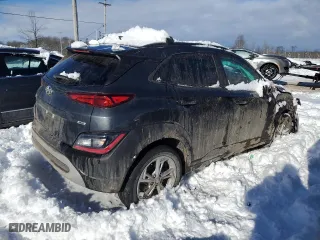 2022 Hyundai Kona SEL with VIN KM8K6CAB5NU821034, listed as a Copart auction lot 87823515 with 30,481 mi miles and Non Repairable. Bid and sale history available at carsss.com. Image 3.