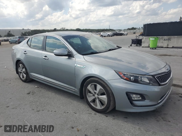 2015 Kia Optima EX z VIN KNAGN4AD9F5090363, wystawiony jako Copart lot #53523145 z przebiegiem 120 956 mil mil oraz Szkoda całkowita • Salvage title. Historia ofert i sprzedaży dostępna na DreamBid. Obrazek 4.
