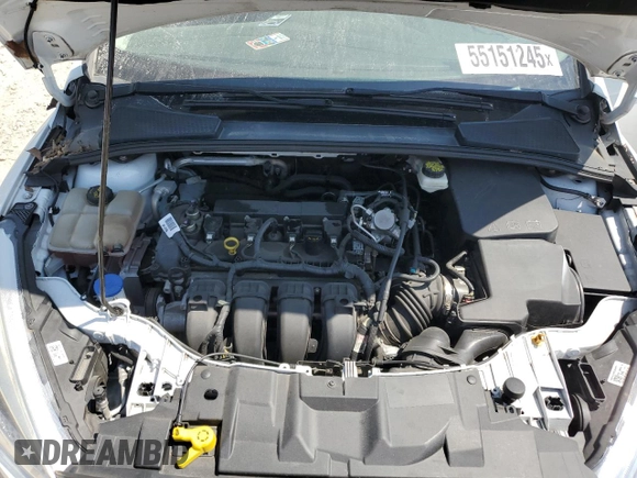 2017 Ford Focus SE with VIN 1FADP3F21HL255540, listed as a Copart auction lot 55151245 with 112,161 mi miles and Salvage Title. Bid and sale history available at DreamBid. Image 11.