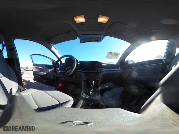 2018 Hyundai Elantra SE with VIN KMHD74LF2JU578773, listed as a IAAI auction lot 41991059 with 19,834 mi miles. Bid and sale history available at carsss.com. Image 19.