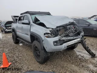 2019 Toyota Tacoma 4WD SR with VIN 3TMCZ5AN0KM222807, listed as a Copart auction lot 80084404 with 71,593 mi miles and Salvage Title. Bid and sale history available at carsss.com. Image 4.