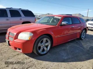 2007 Dodge Magnum R/T with VIN 2D4GV57217H839250, listed as a Copart auction lot 42613834 with 119,480 mi miles and Salvage Title. Bid and sale history available at carsss.com. Image 1.