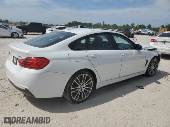 2017 BMW 4 Series 430i with VIN WBA4F7C36HG787941, listed as a Copart auction lot 53508105 with 141,324 mi miles and Salvage title. Bid and sale history available at DreamBid. Image 3.