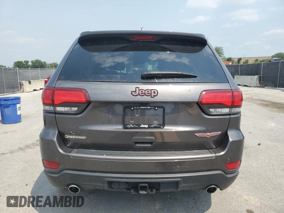 2020 Jeep Grand Cherokee Trailhawk with VIN 1C4RJFLT4LC232102, listed as a Copart auction lot 52026325 with 26,579 mi miles and Non repairable. Bid and sale history available at DreamBid. Image 6.
