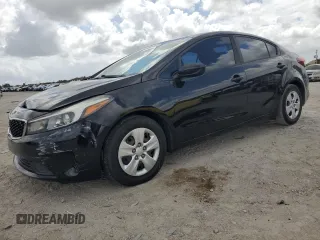 2017 Kia Forte LX with VIN 3KPFK4A71HE018534, listed as a Copart auction lot 52582815 with 112,516 mi miles and Salvage Title. Bid and sale history available at carsss.com. Image 1.