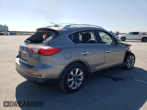 2008 Infiniti EX Journey with VIN JNKAJ09E58M305903, listed as a Copart auction lot 68736064 with Not Provided miles and Salvage Title. Bid and sale history available at DreamBid. Image 3.