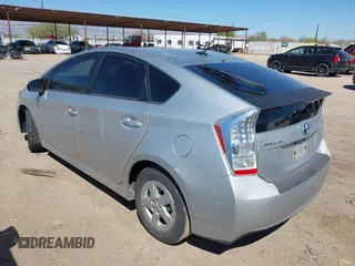 2010 Toyota Prius II with VIN JTDKN3DU8A0065382, listed as a IAAI auction lot 41843736 with 216,994 mi miles and . Bid and sale history available at carsss.com. Image 3.