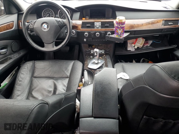 2010 BMW 5 Series 528i xDrive with VIN WBANV1C50AC445193, listed as a Copart auction lot 48023985 with 151,606 mi miles and Salvage Title. Bid and sale history available at carsss.com. Image 8.