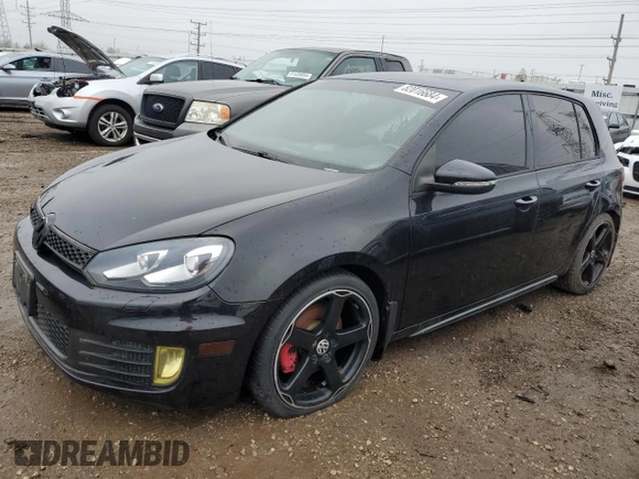 2010 Volkswagen Golf GTI with VIN WVWGV7AJ3AW236043, listed as a Copart auction lot 82016684 with 96,144 mi miles and Salvage title. Bid and sale history available at DreamBid. Image 1.