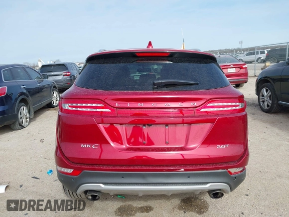 2018 Lincoln MKC Reserve with VIN 5LMCJ3C90JUL14515, listed as a IAAI auction lot 41361314 with 33,556 mi miles and . Bid and sale history available at DreamBid. Image 16.