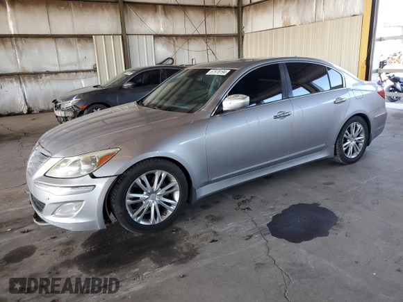 2013 Hyundai Genesis 3.8L with VIN KMHGC4DD2DU226061, listed as a Copart auction lot 67978194 with 171,118 mi miles and Salvage Title. Bid and sale history available at carsss.com. Image 1.
