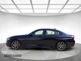 2022 BMW 5 Series 530i xDrive with VIN WBA13BJ01NWX536XX, listed as a Copart auction lot 55261825 with 16,417 mi miles and Clean Title. Bid and sale history available at carsss.com. Image 2.