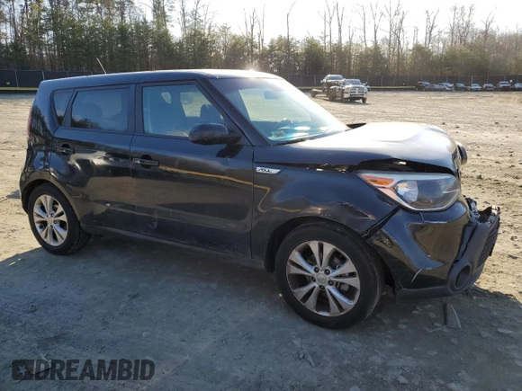 2015 Kia Soul + with VIN KNDJP3A51F7182433, listed as a Copart auction lot 50000635 with 173,906 mi miles and Salvage Title. Bid and sale history available at carsss.com. Image 4.