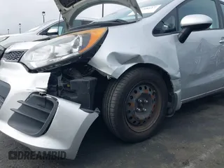 2016 Kia Rio LX with VIN KNADM5A36G6646238, listed as a IAAI auction lot 41748617 with 129,243 mi miles. Bid and sale history available at carsss.com. Image 6.