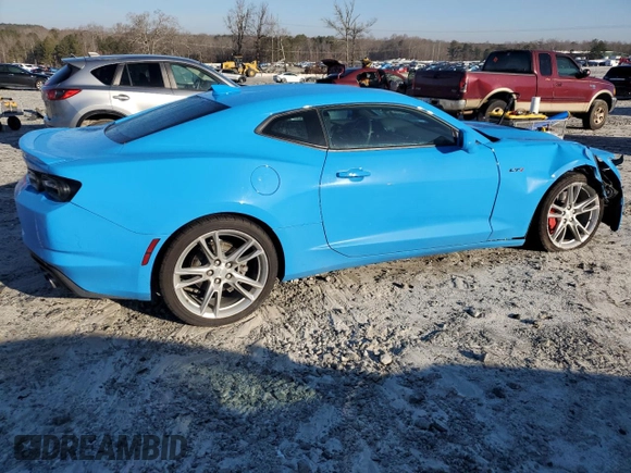 2023 Chevrolet Camaro LT1 with VIN 1G1FF1R77P0114711, listed as a Copart auction lot 43577835 with 35,955 mi miles and Clean Title. Bid and sale history available at DreamBid. Image 3.