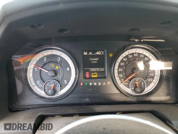 2016 Ram 2500 Tradesman with VIN 3C6UR5CL6GG191866, listed as a Copart auction lot 52820855 with 139,976 mi miles and Salvage title. Bid and sale history available at DreamBid. Image 9.