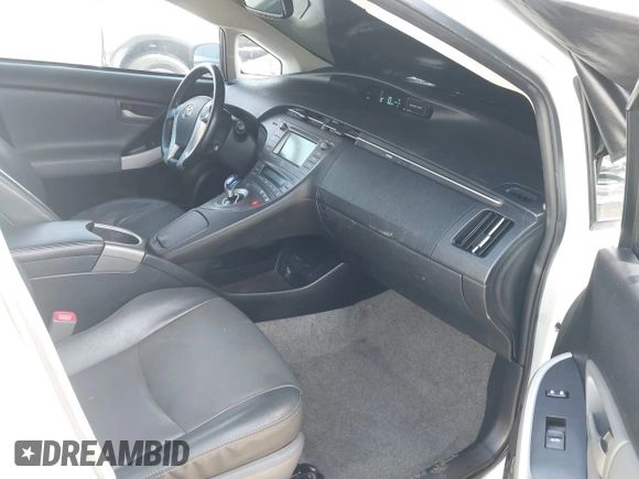 2012 Toyota Prius One with VIN JTDKN3DU1C1549990, listed as a IAAI auction lot 41543634 with 118,496 mi miles and . Bid and sale history available at carsss.com. Image 5.