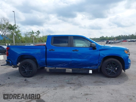 2022 Chevrolet Silverado 1500 Custom with VIN 3GCPABEK0NG630637, listed as a IAAI auction lot 41753578 with 46,919 mi miles and . Bid and sale history available at DreamBid. Image 13.