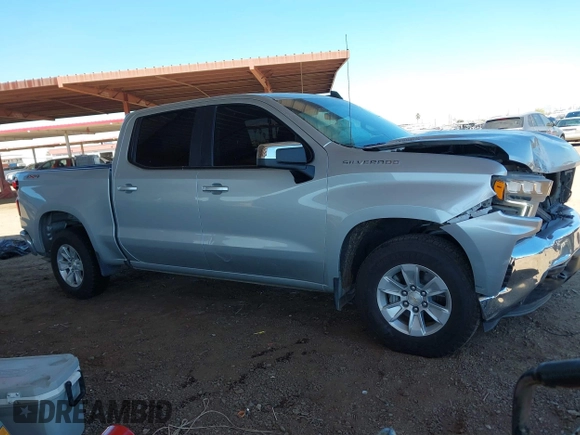 2021 Chevrolet Silverado 1500 LT with VIN 1GCUYDET1MZ365518, listed as a IAAI auction lot 41872012 with 59,108 mi miles. Bid and sale history available at carsss.com. Image 13.