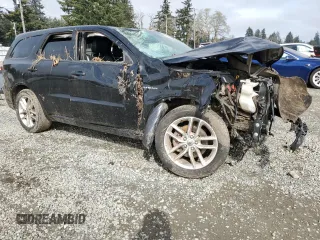 2021 Dodge Durango R/T with VIN 1C4SDJCTXMC520624, listed as a Copart auction lot 50588665 with 84,952 mi miles and Salvage Title. Bid and sale history available at DreamBid. Image 4.