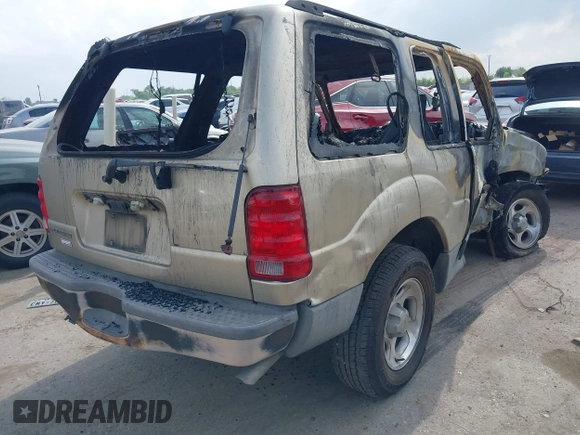 2002 Ford Explorer Sport Value with VIN 1FMYU60E02UB37971, listed as a IAAI auction lot 41936153 with Not provided miles and . Bid and sale history available at DreamBid. Image 4.