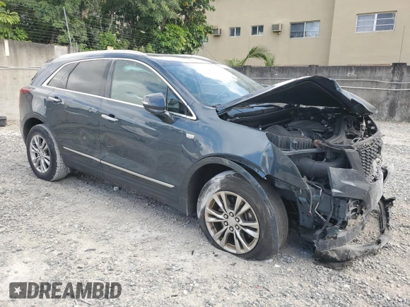 2020 Cadillac XT5 Premium Luxury AWD with VIN 1GYKNDRS2LZ146688, listed as a Copart auction lot 51692705 with 74,689 mi miles and Non Repairable. Bid and sale history available at DreamBid. Image 4.