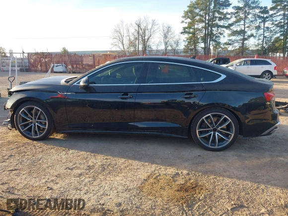 2021 Audi A5 Sportback S line Premium Plus with VIN WAUFACF57MA020805, listed as a IAAI auction lot 41818697 with 80,804 mi miles and . Bid and sale history available at DreamBid. Image 15.