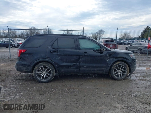 2019 Ford Explorer Sport with VIN 1FM5K8GTXKGA04769, listed as a IAAI auction lot 41651177 with 82,801 mi miles and . Bid and sale history available at DreamBid. Image 13.