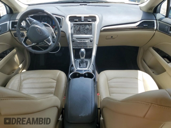 2015 Ford Fusion SE Hybrid with VIN 3FA6P0LU1FR210884, listed as a Copart auction lot 60035595 with 125,798 mi miles and Salvage title. Bid and sale history available at DreamBid. Image 8.