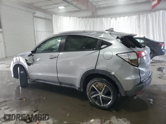 2022 Honda HR-V EX-L with VIN 3CZRU6H72NM719622, listed as a Copart auction lot 86603854 with 37,368 mi miles and Salvage Title. Bid and sale history available at carsss.com. Image 2.