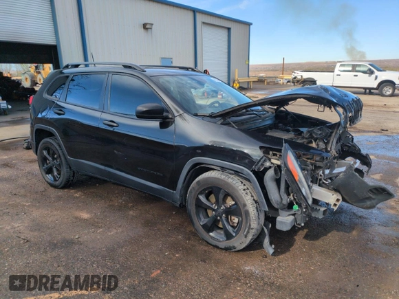 2016 Jeep Cherokee Sport with VIN 1C4PJMAS9GW344548, listed as a Copart auction lot 49256645 with 105,282 mi miles and Salvage Title. Bid and sale history available at carsss.com. Image 4.