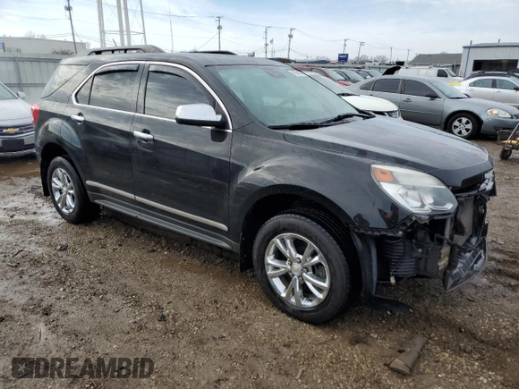 2017 Chevrolet Equinox LT with VIN 2GNALCEK9H6263721, listed as a Copart auction lot 43266605 with 109,500 mi miles and Salvage Title. Bid and sale history available at carsss.com. Image 4.
