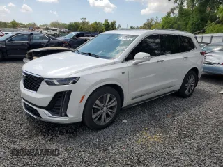 2020 Cadillac XT6 FWD Premium Luxury with VIN 1GYKPCRSXLZ183458, listed as a Copart auction lot 51249275 with 73,177 mi miles and Salvage Title. Bid and sale history available at carsss.com. Image 1.