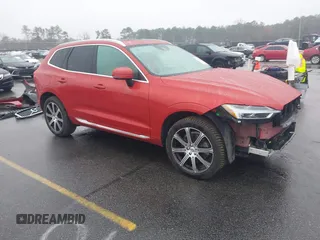 2019 Volvo XC60 Inscription with VIN YV4A22RL8K1301228, listed as a IAAI auction lot 41548339 with 68,292 mi miles and . Bid and sale history available at DreamBid. Image 1.