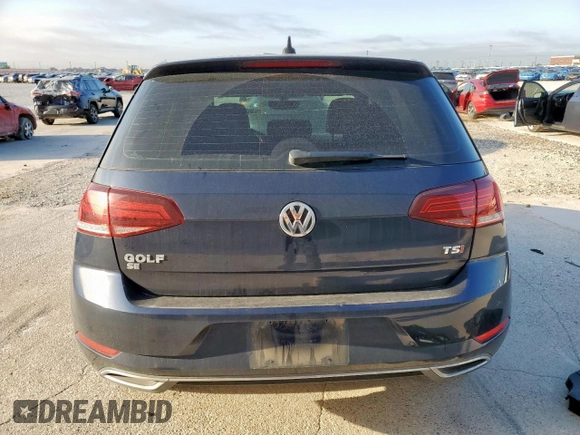 2018 Volkswagen Golf S z VIN 3VWG17AU1JM263597, wystawiony jako Copart lot #54077065 z przebiegiem 63 550 mil mil oraz Szkoda całkowita • Salvage title. Historia ofert i sprzedaży dostępna na DreamBid. Obrazek 6.