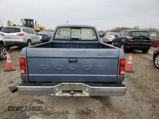 1989 Dodge Dakota with VIN 1B7FL26X3KS146546, listed as a Copart auction lot 81859624 with 16,824 mi miles and Clean Title. Bid and sale history available at carsss.com. Image 6.
