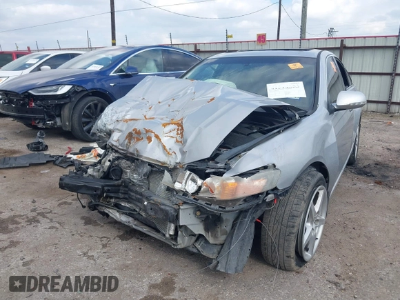 2004 Acura TSX with VIN JH4CL96804C032245, listed as a IAAI auction lot 41514353 with 1 mi miles. Bid and sale history available at carsss.com. Image 6.