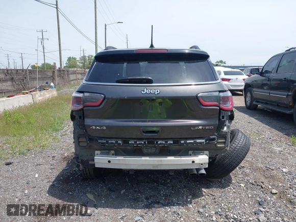 2018 Jeep Compass Limited z VIN 3C4NJDCB4JT284146, wystawiony jako IAAI lot #42375947 z przebiegiem 84 481 mil mil oraz . Historia ofert i sprzedaży dostępna na DreamBid. Obrazek 17.