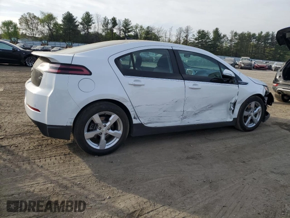 2012 Chevrolet Volt with VIN 1G1RB6E41CU104874, listed as a Copart auction lot 54674345 with 104,018 mi miles and Salvage Title. Bid and sale history available at carsss.com. Image 3.