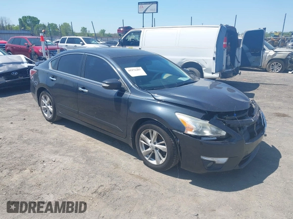 2014 Nissan Altima 2.5 S with VIN 1N4AL3AP4EC429257, listed as a IAAI auction lot 41976407 with 109,014 mi miles. Bid and sale history available at carsss.com. Image 1.
