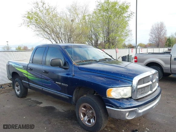 2002 Dodge Ram 1500 with VIN 3D7HU18N62G169229, listed as a IAAI auction lot 41989528 with 206,245 mi miles. Bid and sale history available at carsss.com. Image 1.