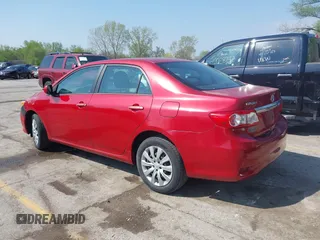 2012 Toyota Corolla L with VIN 2T1BU4EE3CC800424, listed as a IAAI auction lot 42071780 with 204,196 mi miles. Bid and sale history available at carsss.com. Image 3.