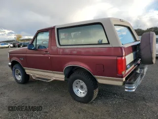 1996 Ford Bronco XL z VIN 1FMEU15N6TLA03097, wystawiony jako Copart lot #80449114 z przebiegiem 289 345 mil mil oraz Czysty tytuł • Clean title. Historia ofert i sprzedaży dostępna na DreamBid. Obrazek 2.