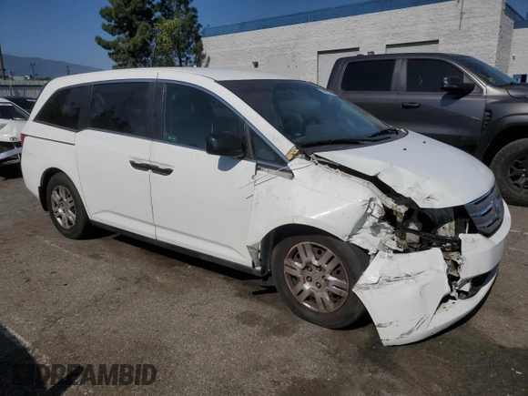 2011 Honda Odyssey LX with VIN 5FNRL5H27BB054711, listed as a Copart auction lot 54792615 with 156,675 mi miles and Clean title. Bid and sale history available at DreamBid. Image 4.