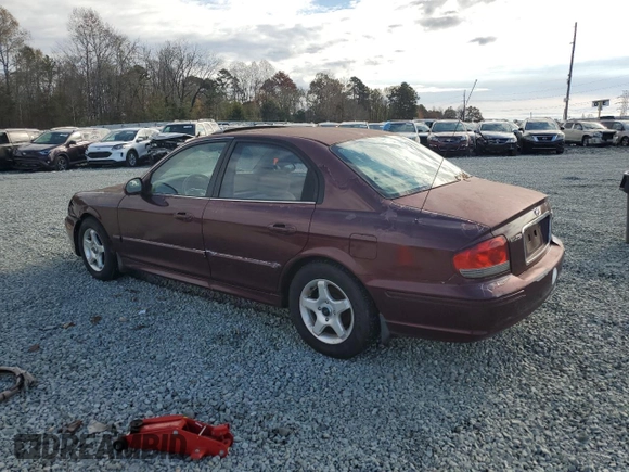 2002 Hyundai Sonata with VIN KMHWF25H82A602530, listed as a Copart auction lot 79468914 with 0 mi miles and Salvage Title. Bid and sale history available at carsss.com. Image 2.