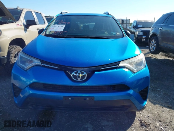 2016 Toyota RAV4 LE with VIN JTMBFREV2GD183811, listed as a IAAI auction lot 42216793 with 95,270 mi miles and . Bid and sale history available at DreamBid. Image 12.
