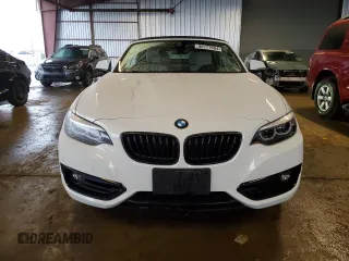 2020 BMW 2 Series 230i with VIN WBA2M7C04L7E23712, listed as a Copart auction lot 86177604 with 50,961 mi miles and Salvage Title. Bid and sale history available at carsss.com. Image 5.