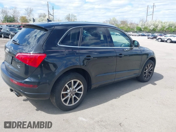 2012 Audi Q5 2.0T Premium Plus with VIN WA1LFAFP1CA009904, listed as a IAAI auction lot 41998009 with 122,955 mi miles. Bid and sale history available at carsss.com. Image 4.