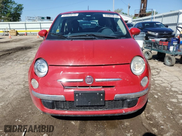 2015 FIAT 500 Pop z VIN 3C3CFFAR8FT623779, wystawiony jako Copart lot #53965815 z przebiegiem 99 000 mil mil oraz Szkoda całkowita • Salvage title. Historia ofert i sprzedaży dostępna na DreamBid. Obrazek 5.